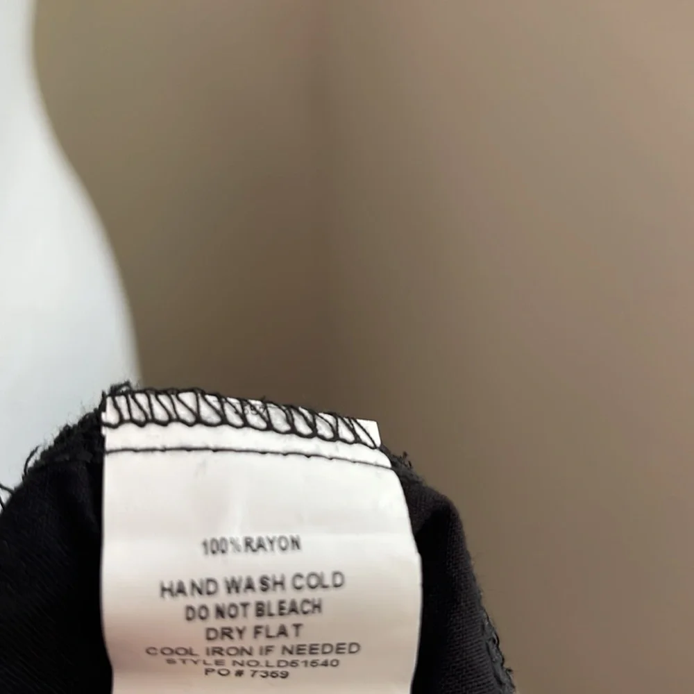 NEW Mainstrip - Black Fun Boho Vacation Destination Summer Maxi Dress - Picture 15 of 15